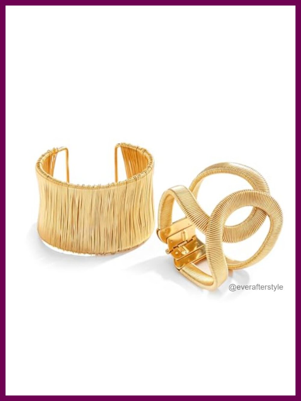 Chunky Gold Cuff Bracelet Geometric Leaf Open Wide Adjustable Party Jewelry